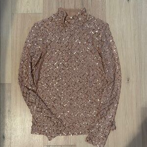 Pilcro sequin shear top Anthropologie